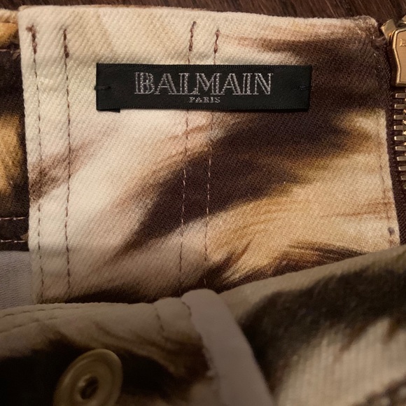 Balmain Leopard Skirt NWT - Picture 4 of 8